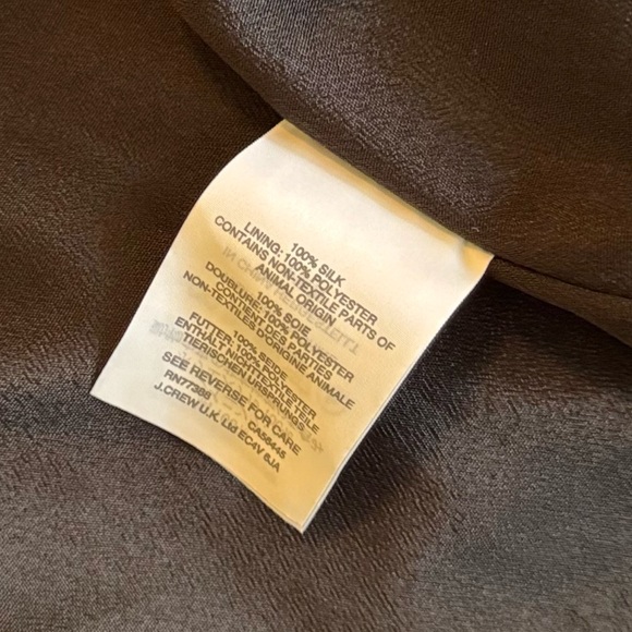 J. CREW 100% Silk Cap Sleeve Black Floral Midi Dress - Picture 15 of 15